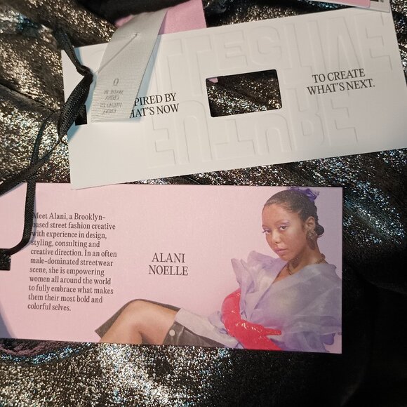 NEW Future Collective™ Dark Gray Women's Side Cut Out Midi Skirt - Picture 5 of 8